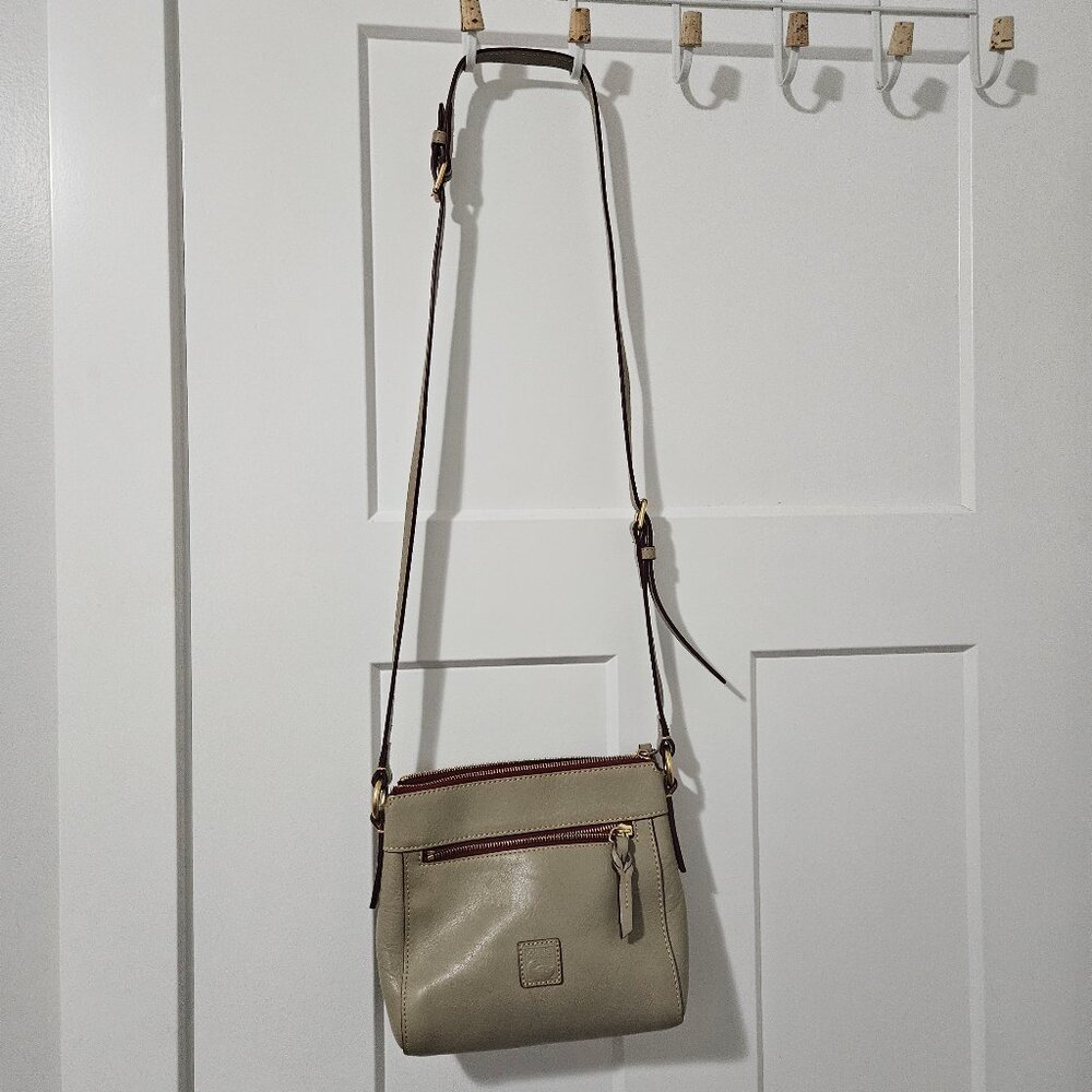 Dooney and Bourke Florentine Allison Crossbody Taupe